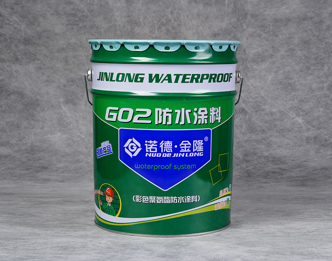 Oily color polyurethane waterproof coating