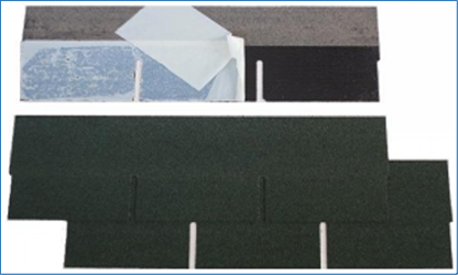 Single Layer Standard Asphalt Shingles